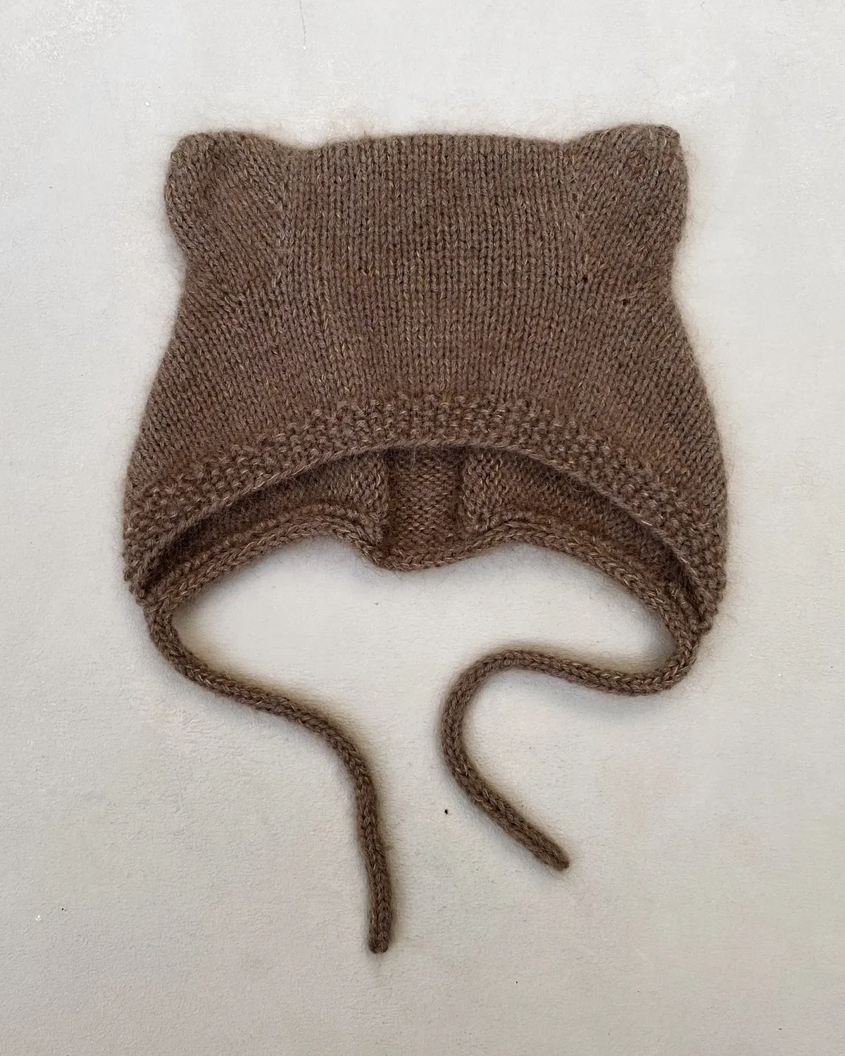 Knitting for Olive Baby Bear Bonnet Strickanleitung Deutsch Ohren