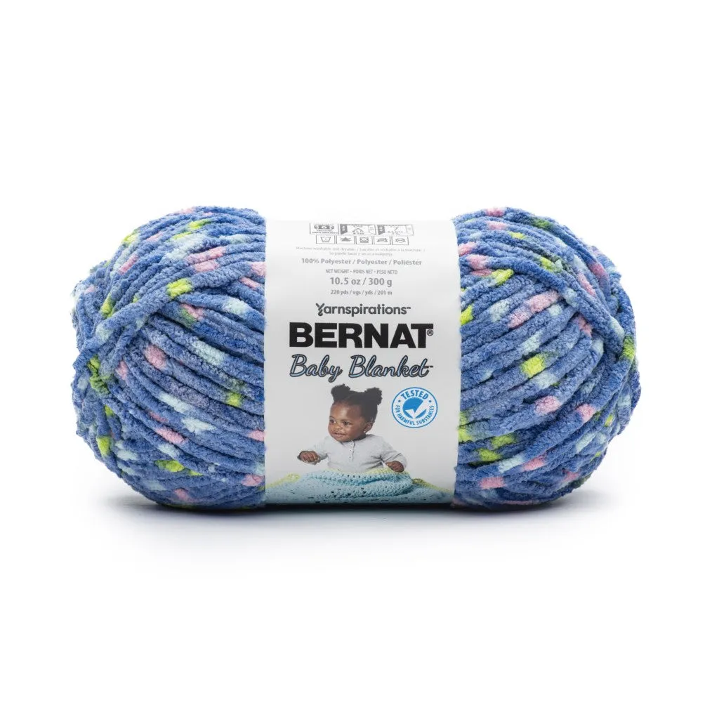 Bernat Baby Blanket Dot Chenillegarn 300g weich