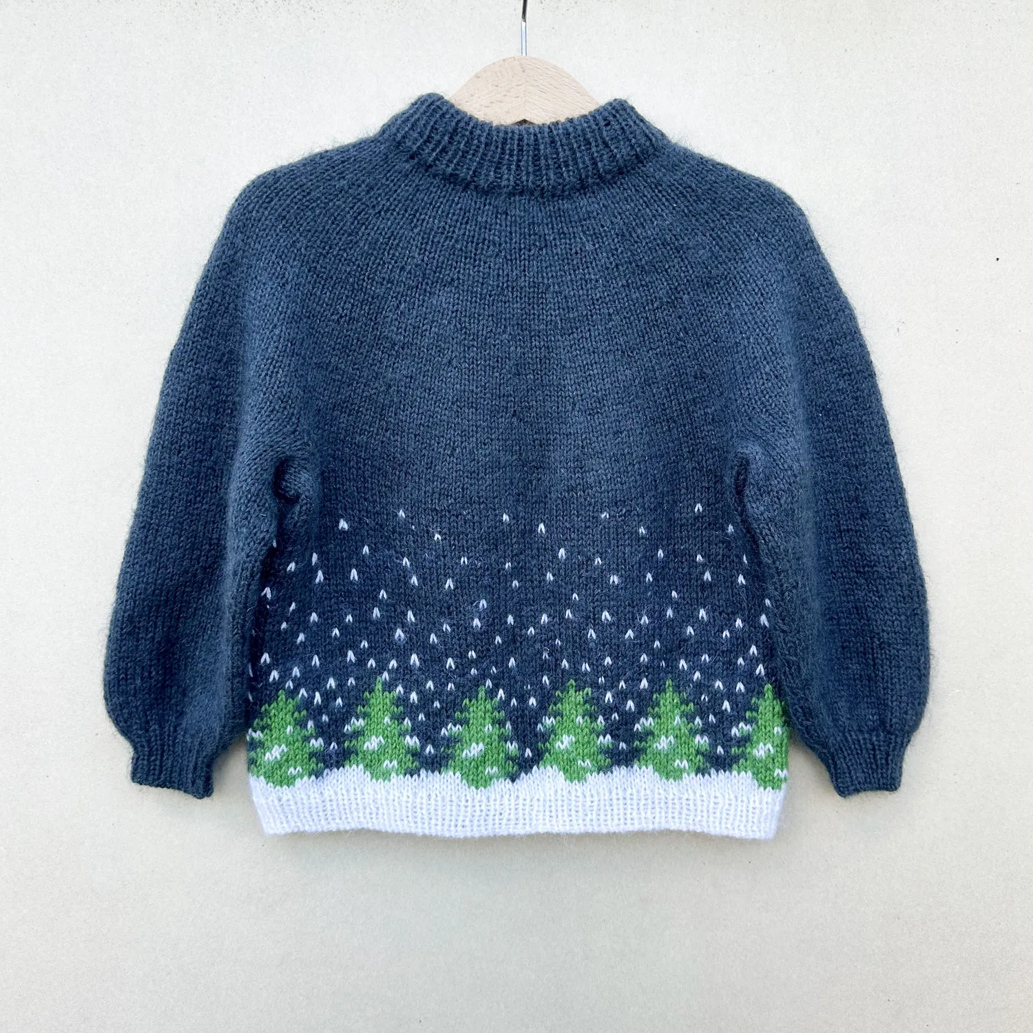Knitting for Olive Snow Sweater Strickanleitung Kids