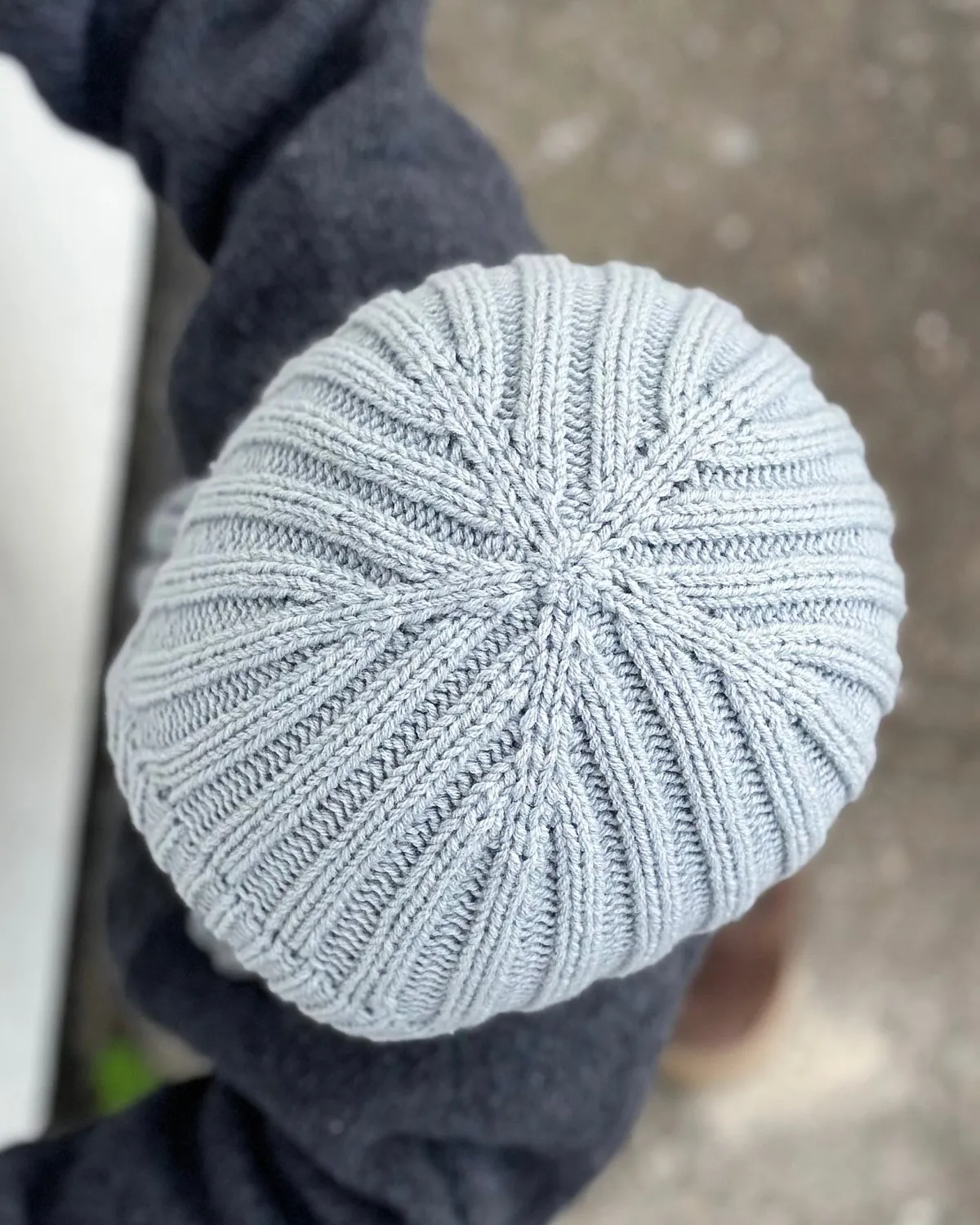 Knitting for Olive Ribbed Balaclava Anleitung Deutsch Sturmhaube