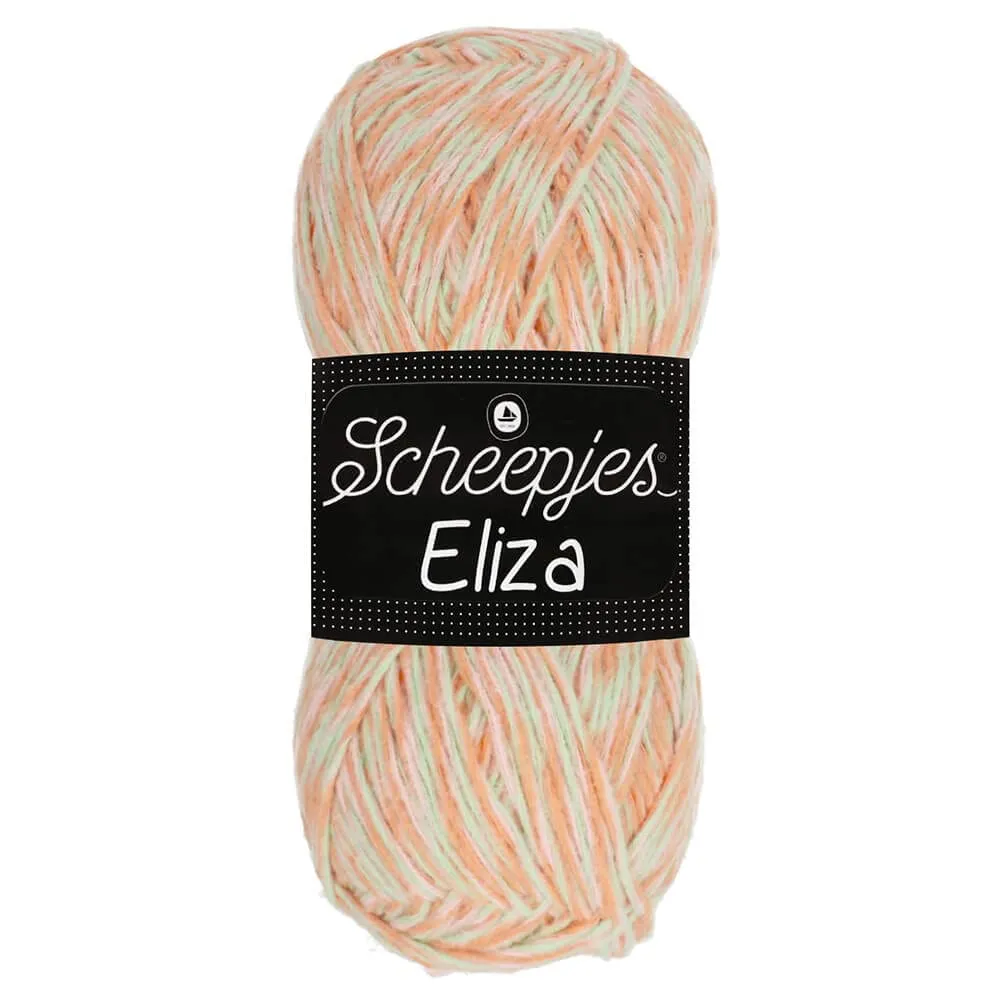 Scheepjes Eliza 236 Peachy Soft Garn 1x100g Polyester