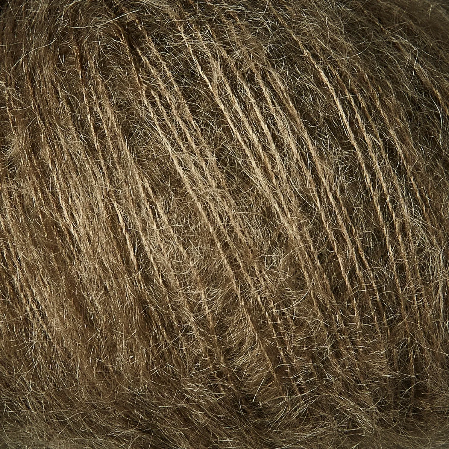 Knitting for Olive Soft Silk Mohair Wolle nussbraun