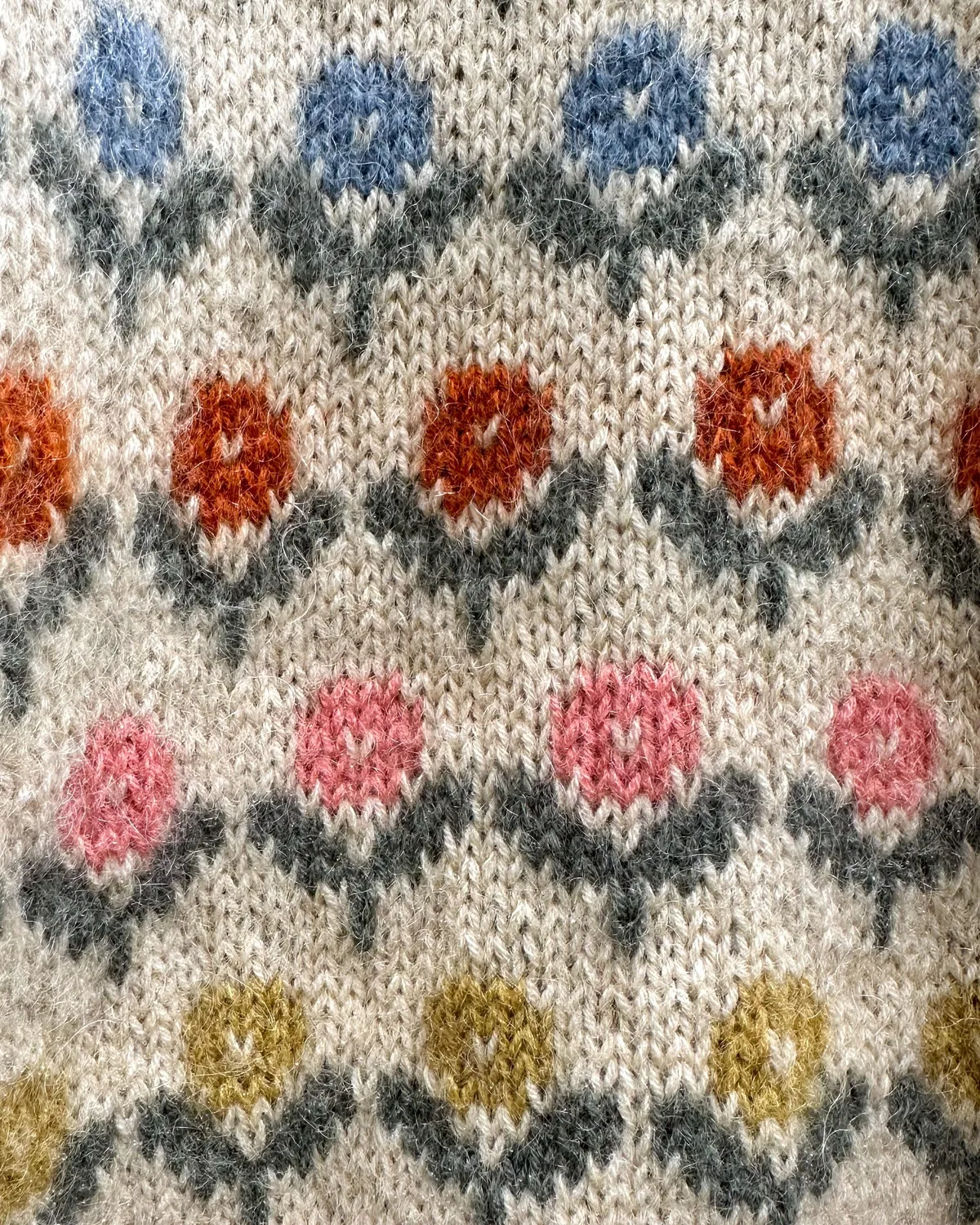 Knitting for Olive Anemone Sweater Anleitung Deutsch Kinder Fair Isle