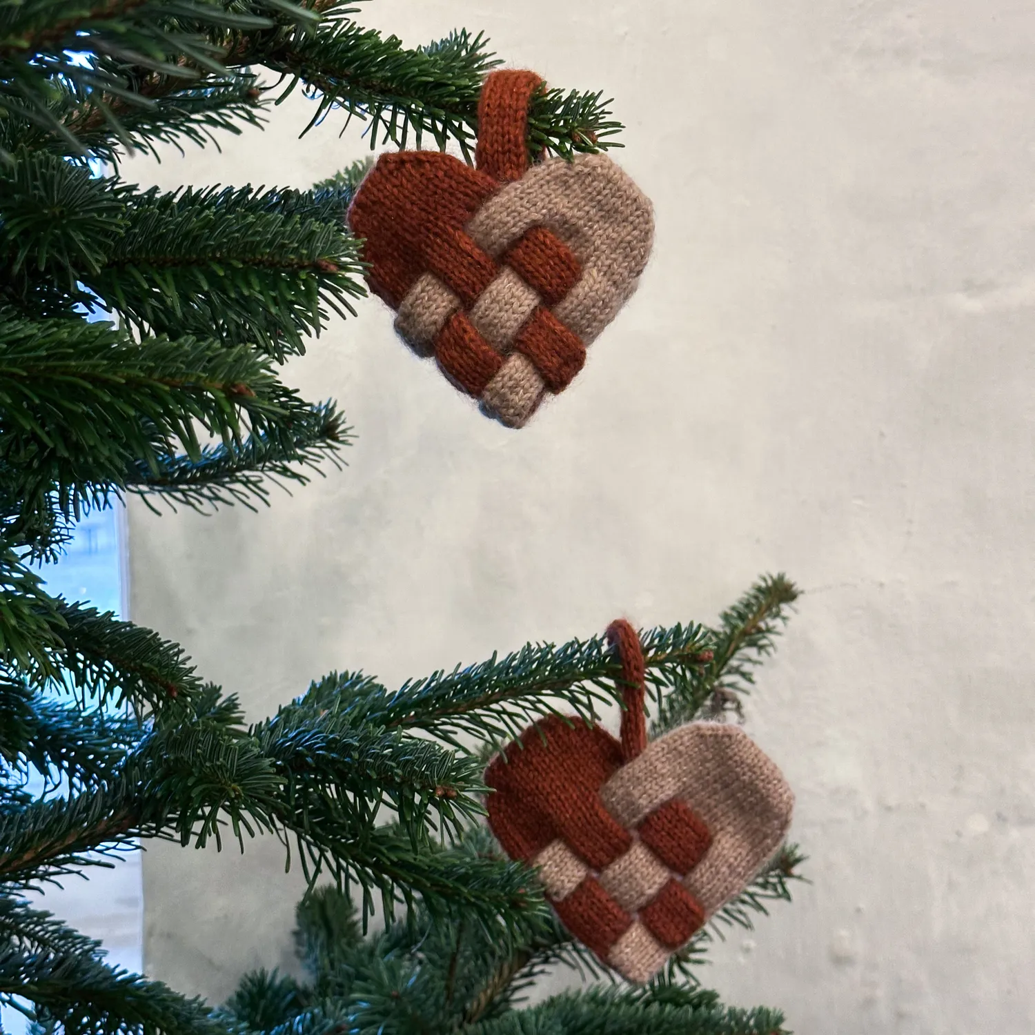 Knitting for Olive Olives Christmas Heart Anleitung Deutsch