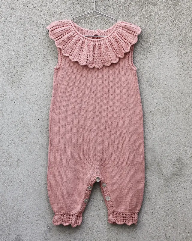 Knitting for Olive Daisy Jumpsuit Baby-Anleitung 3-24M