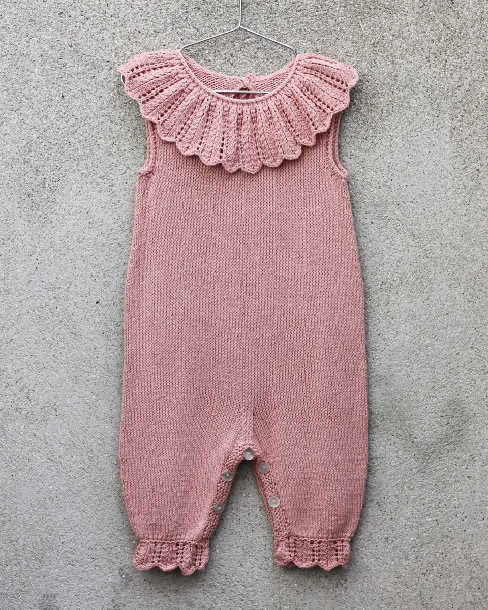 Knitting for Olive Daisy Jumpsuit Baby-Anleitung 3-24M