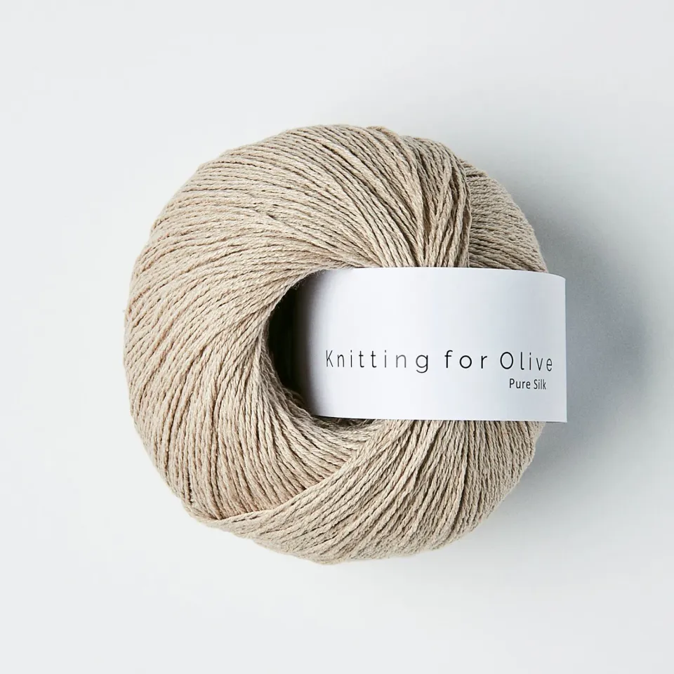 Knitting for Olive Pure Silk Garn Powder 50g mattrosa