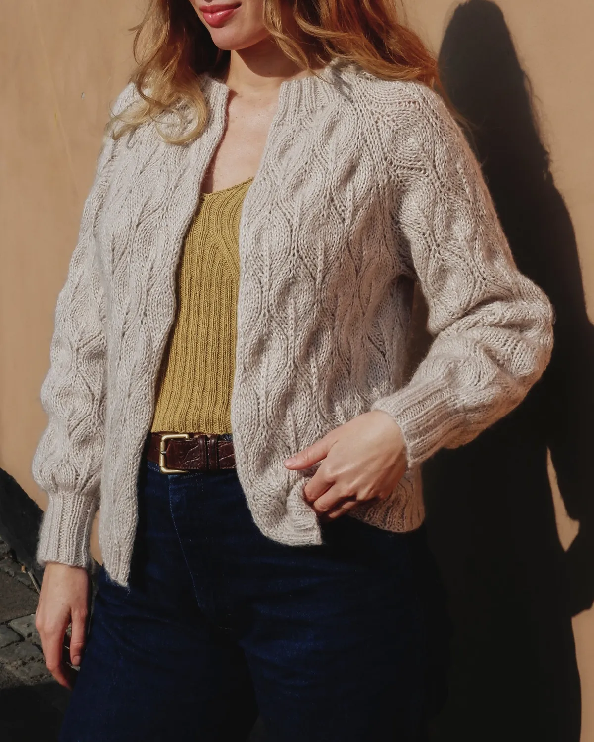 Knitting for Olive Olive Cardigan Strickanleitung Deutsch