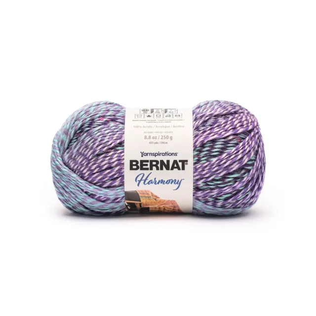 Bernat Harmony Farbverlaufswolle 250g bunter Marl-Effekt