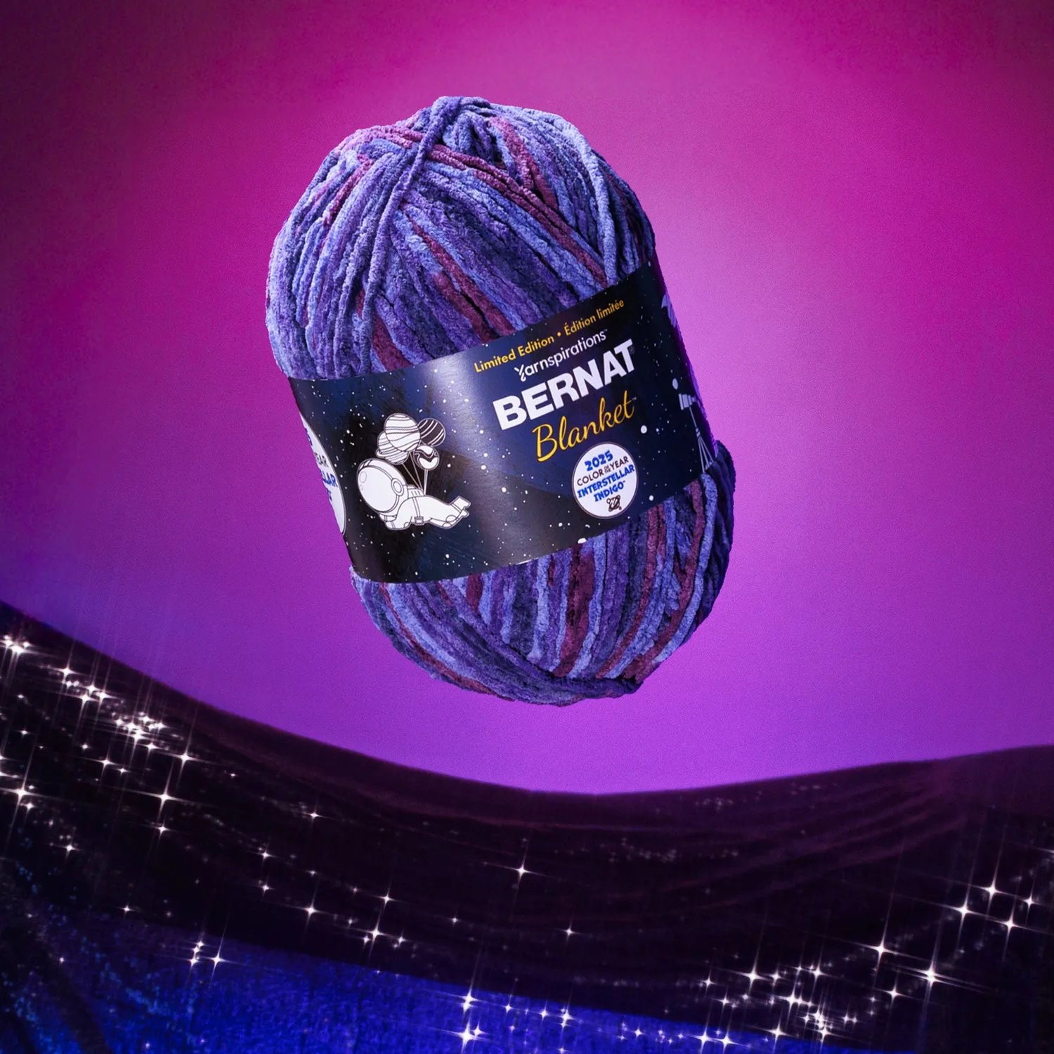 Bernat Blanket 2025 Wolle 1000g Interstellar Indigo