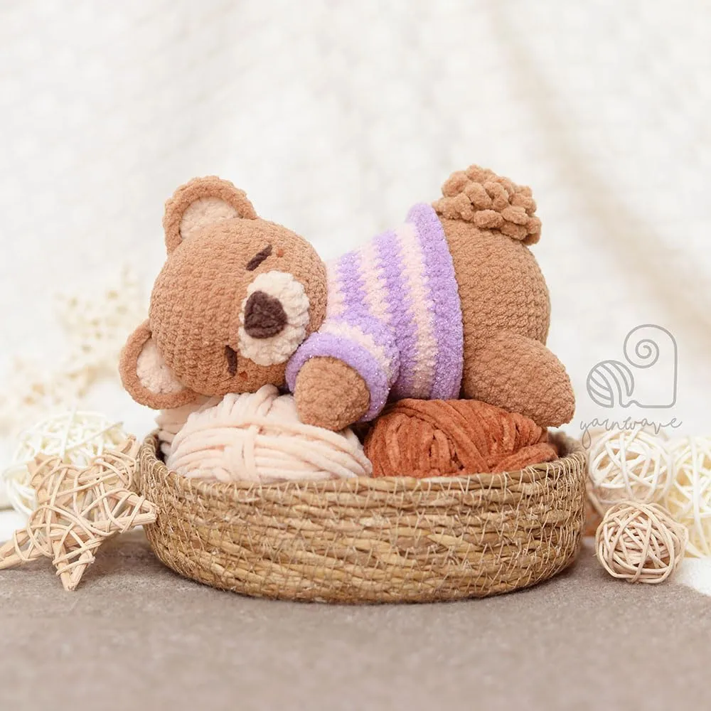 Scheepjes Little Darling 427S Häkelgarn Cherry Sparkle 50g Glitzer