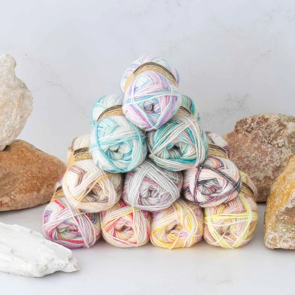 Scheepjes Stone Washed Minerals 903 Sapph Serenade Garn 50g Baumwollmix