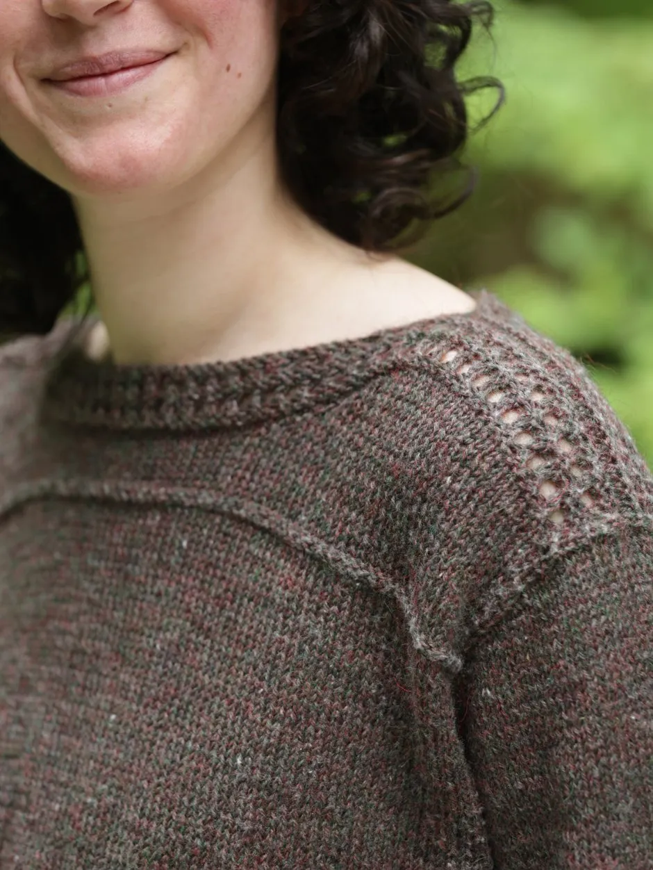 John Arbon Eyelet Pullover Strickkit The Beast Gr. 1-2