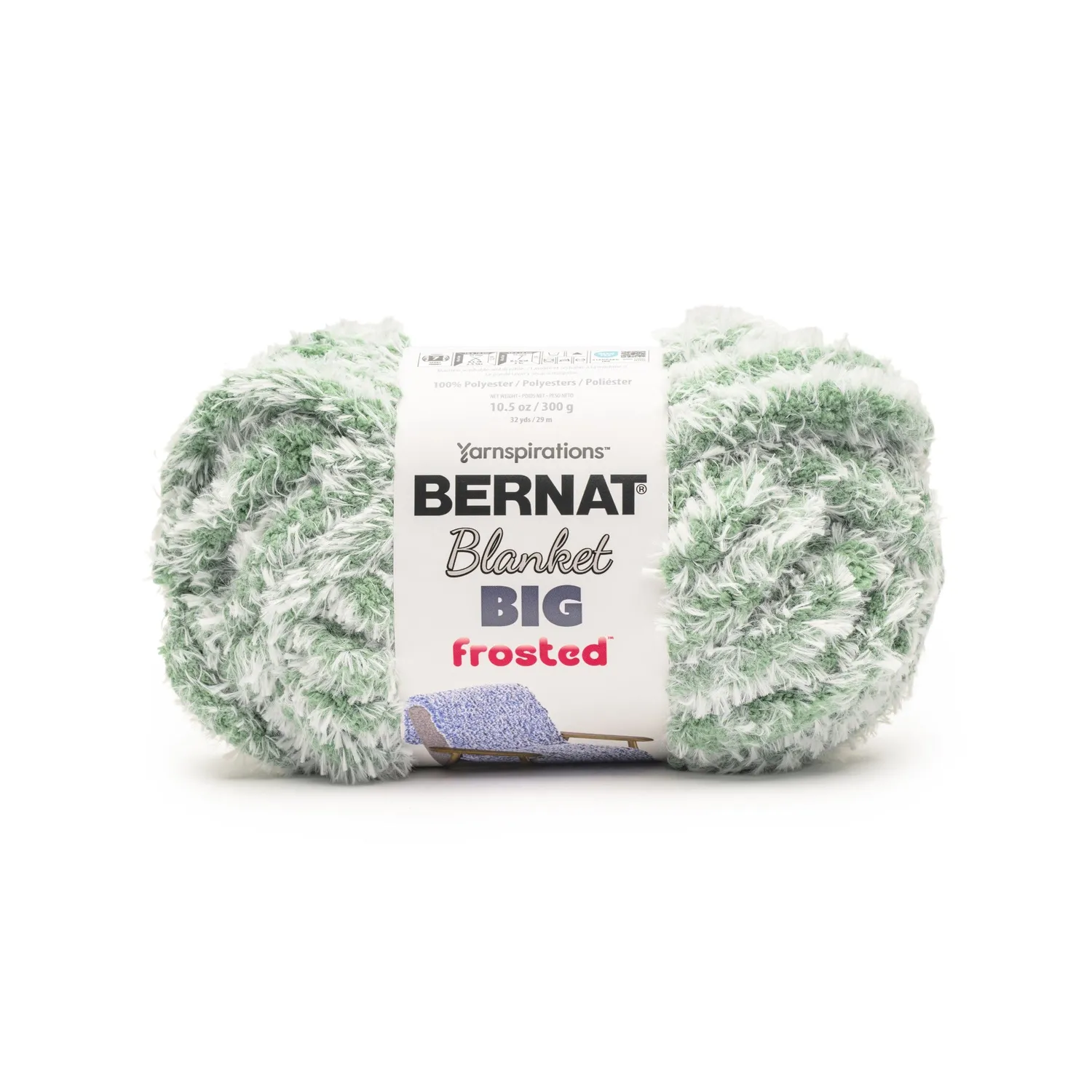 Bernat Blanket Big Frosted Wolle Pinegrove 300g