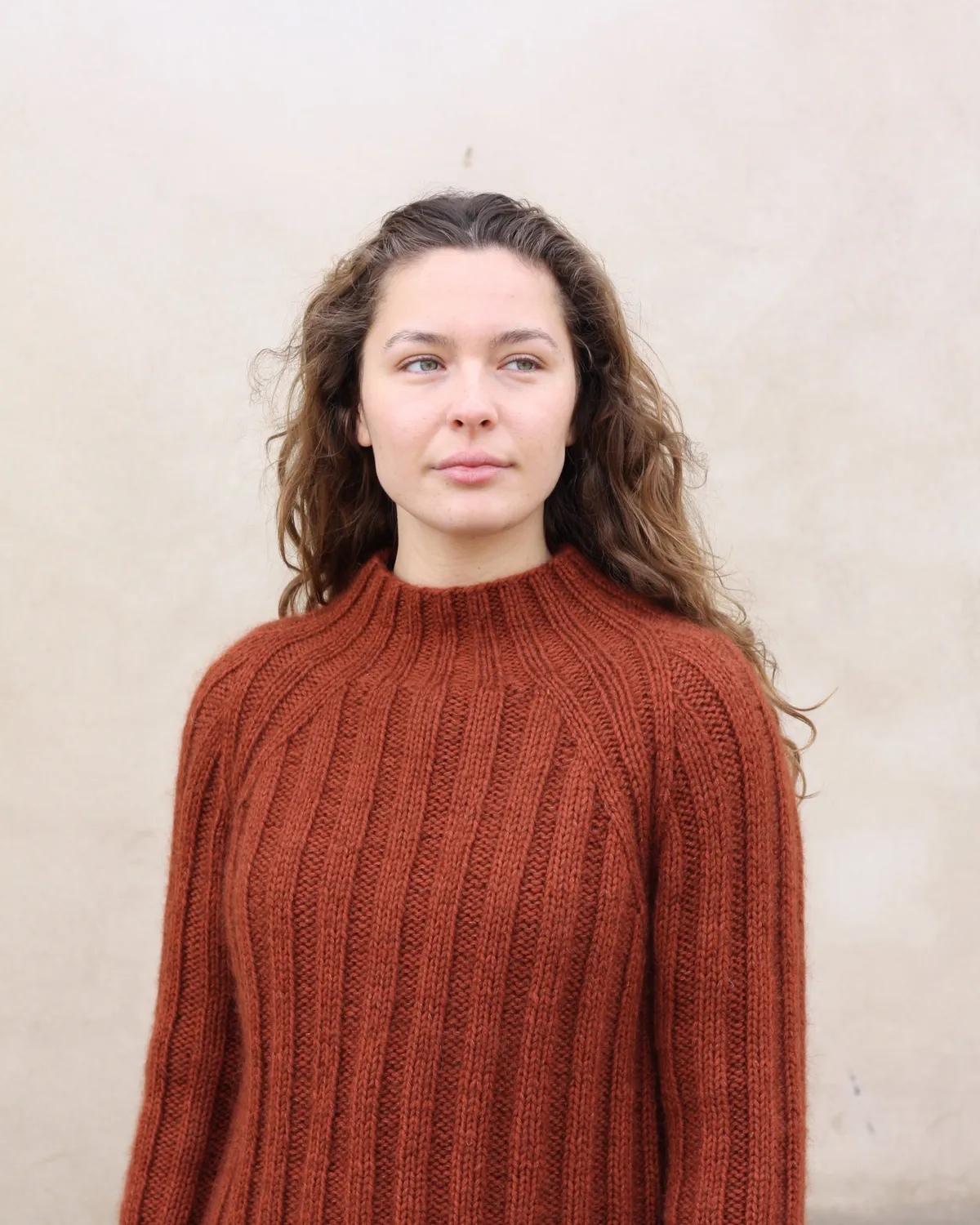 Knitting for Olive Chunky Rib Sweater Strickanleitung deutsch Oversize