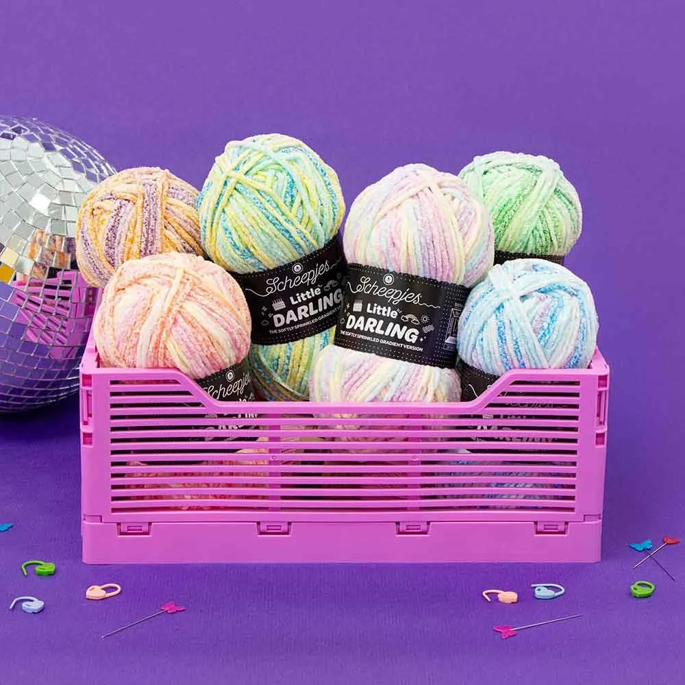 Scheepjes Little Darling Sprinkled Gradient Wolle Sundae Parade 4x25g