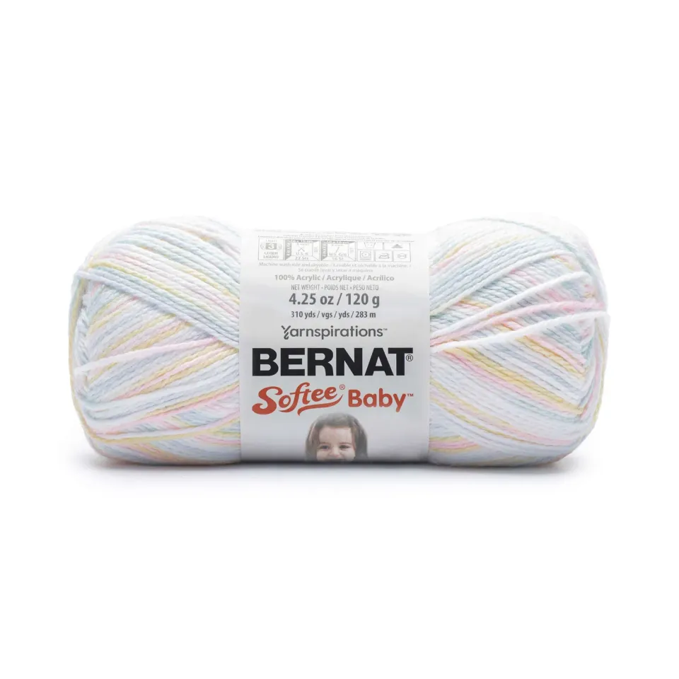 Bernat Softee Baby Variegates Babywolle zarte Ombréfarben