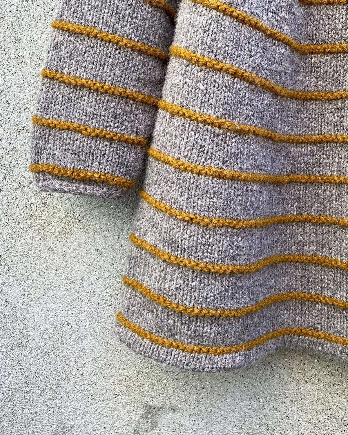 Knitting for Olive Rail Dress Strickanleitung Deutsch Streifen