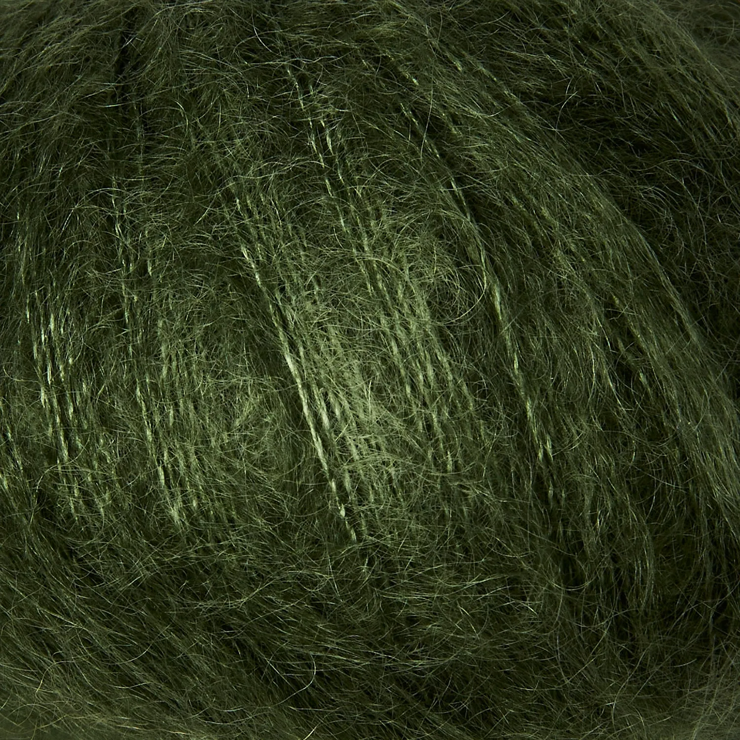 Knitting for Olive Soft Silk Mohair Bottle Green dunkelgrün