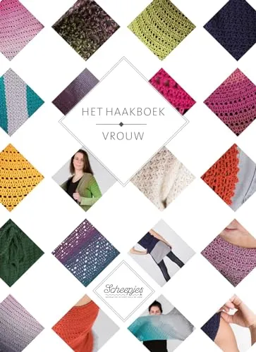 Scheepjes Het Haakboek Vrouw Häkelbuch Damenmode Häkeln