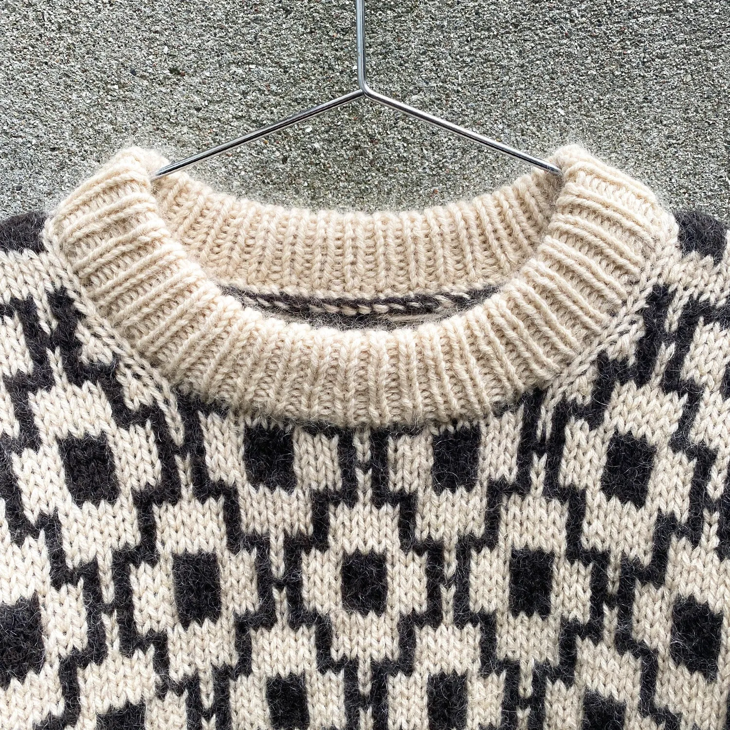 Knitting for Olive Mosaic Sweater Strickanleitung Fair Isle