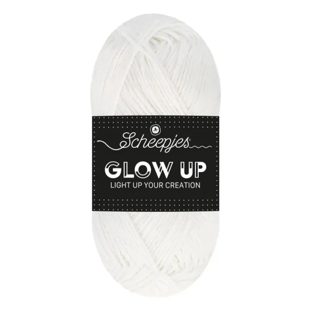 Scheepjes Glow Up Garn 1001 1x50g leuchtend