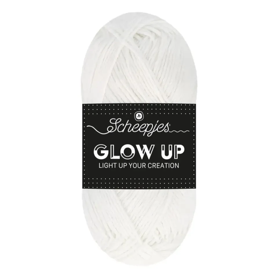 Scheepjes Glow Up Garn 1001 1x50g leuchtend