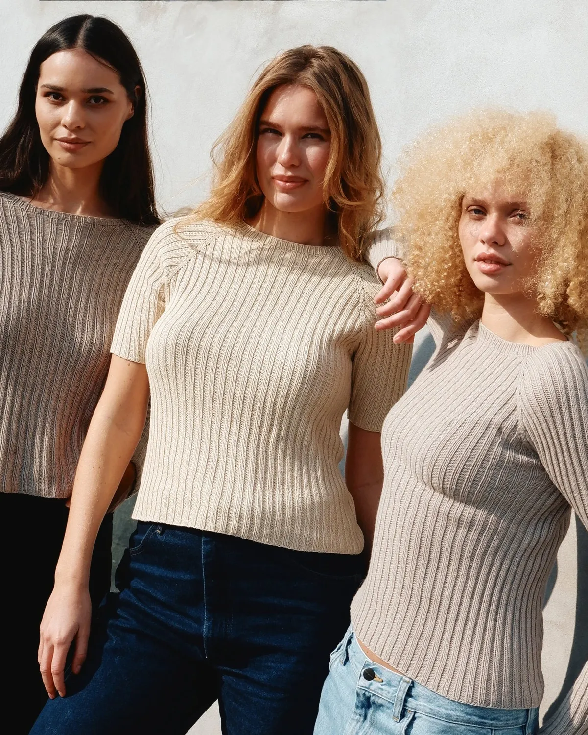 Knitting for Olive Rib Tee Strickanleitung Rippen-Shirt