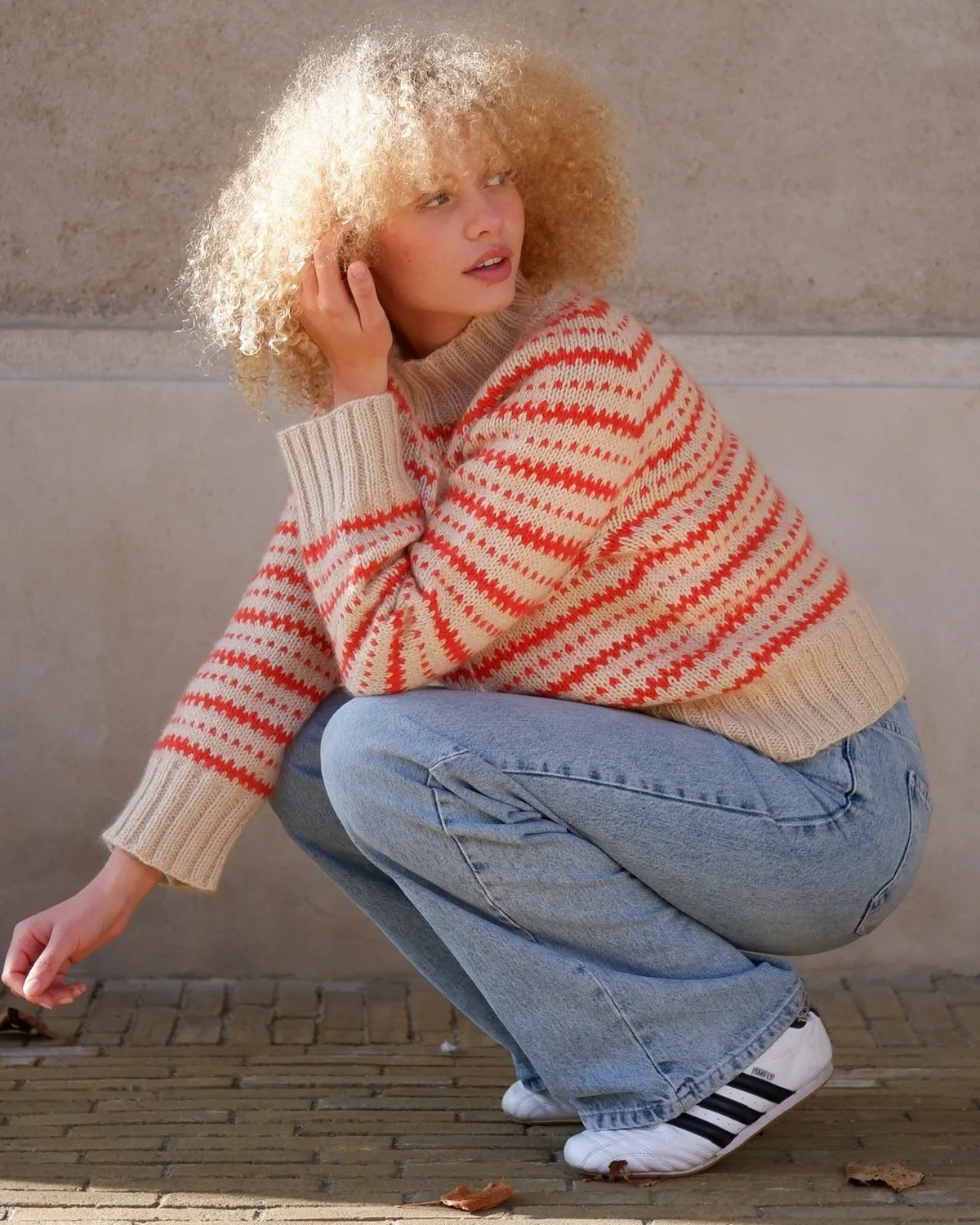 Knitting for Olive Katholt Sweater Strickanleitung deutsch Fair Isle