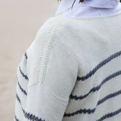 Rosy Green Wool Whispering Breeze Pullover Strickanleitung PDF