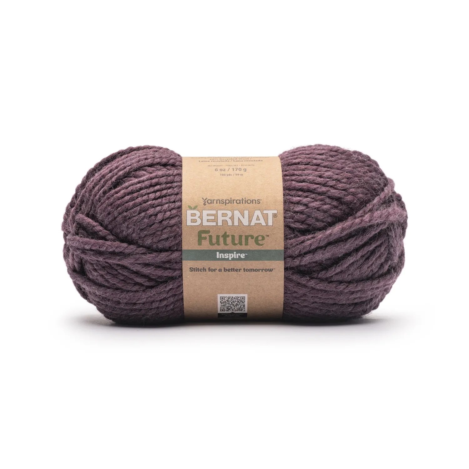 Bernat Future Inspire Wolle 170g Cloudy Day bulky Recyclinggarn