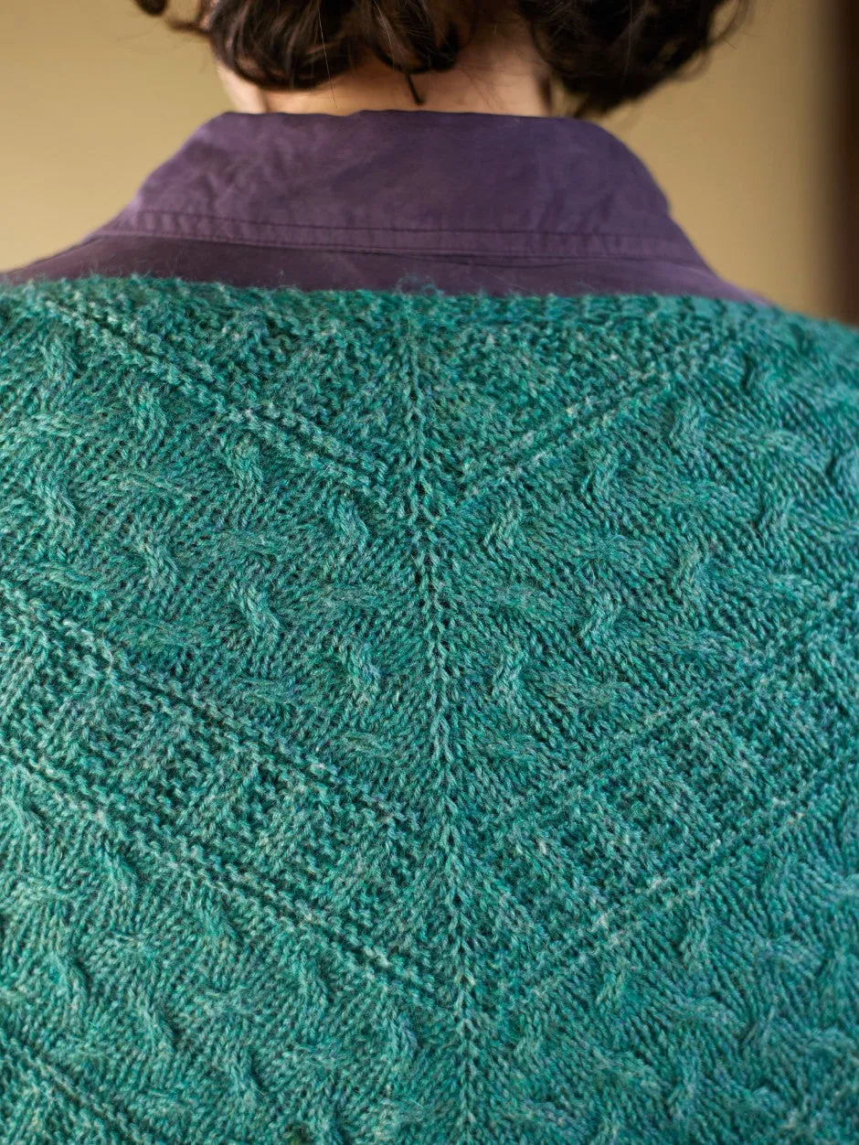 John Arbon Seafarer Dunas Shawl Strickkit Siren Tuch