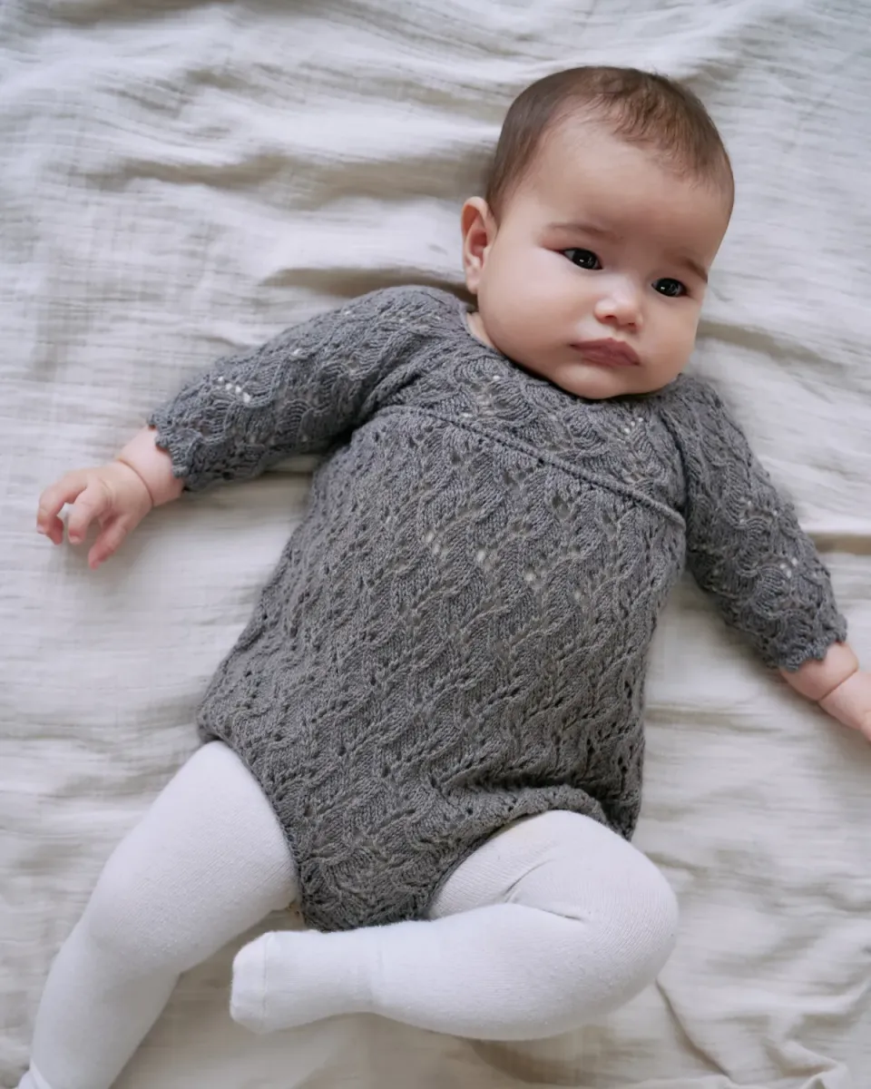 Knitting for Olive Holly Romper Strickanleitung 6-24 Monate