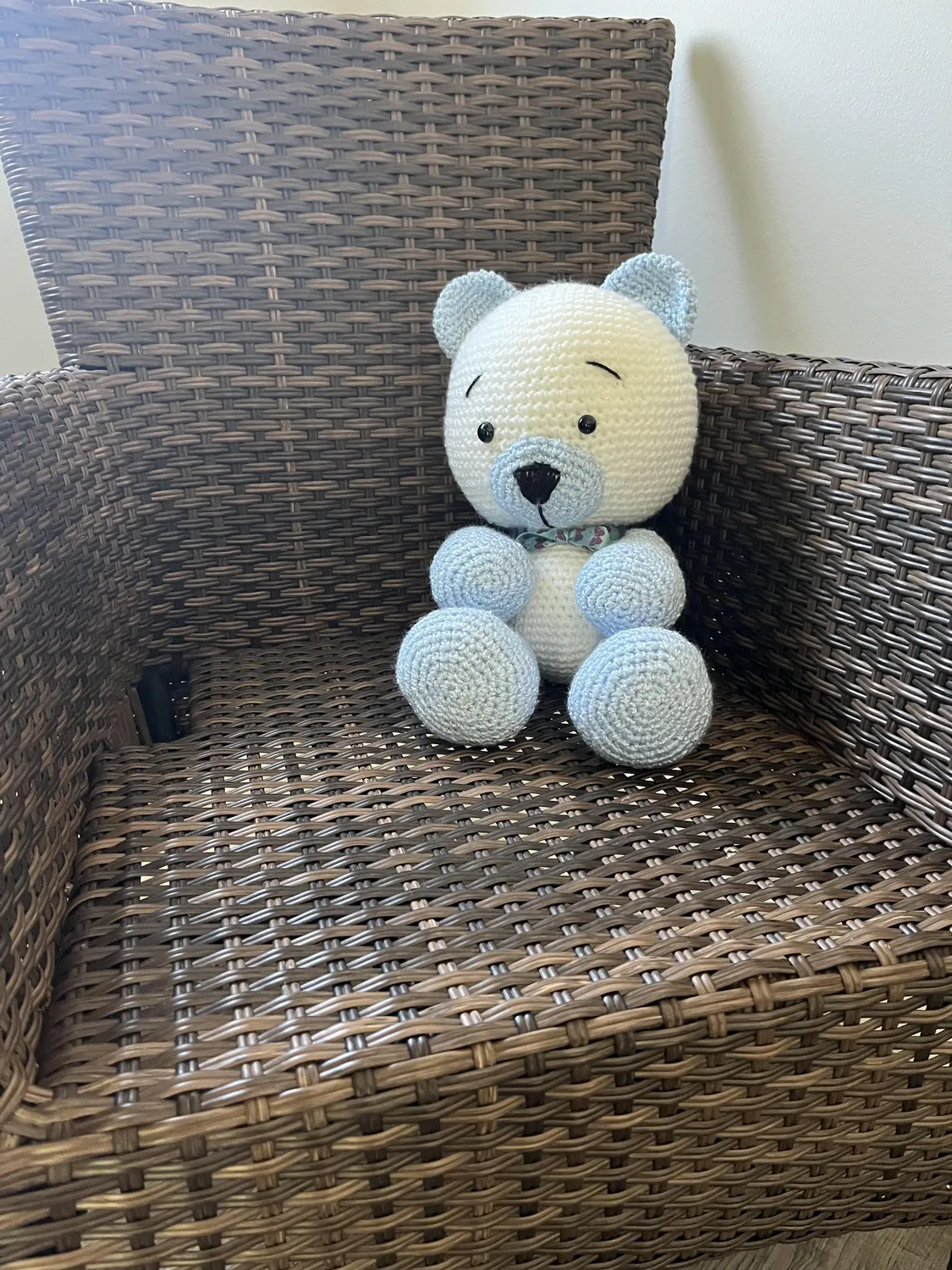 Bernat Softee Baby Babygarn White leicht waschbar