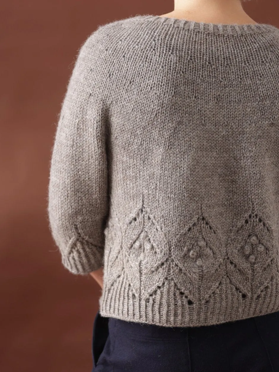 John Arbon Magnolia Cardigan-Strickset Gertrude Gr.1-3 chunky