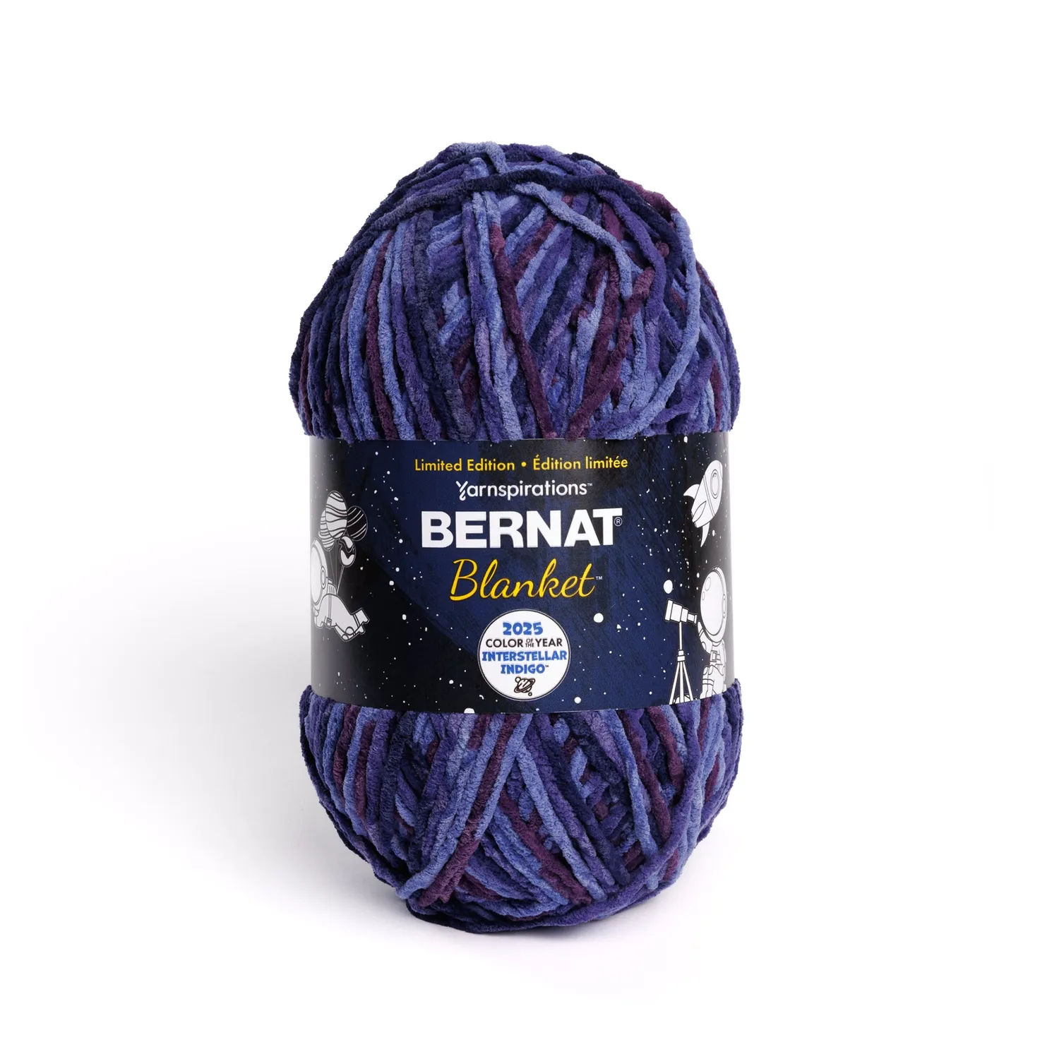 Bernat Blanket 2025 Wolle 1000g Interstellar Indigo