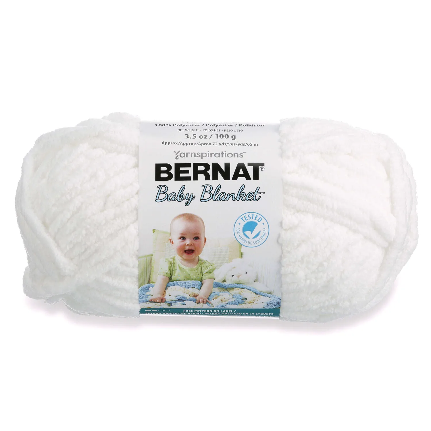 Bernat Baby Blanket Babygarn weich