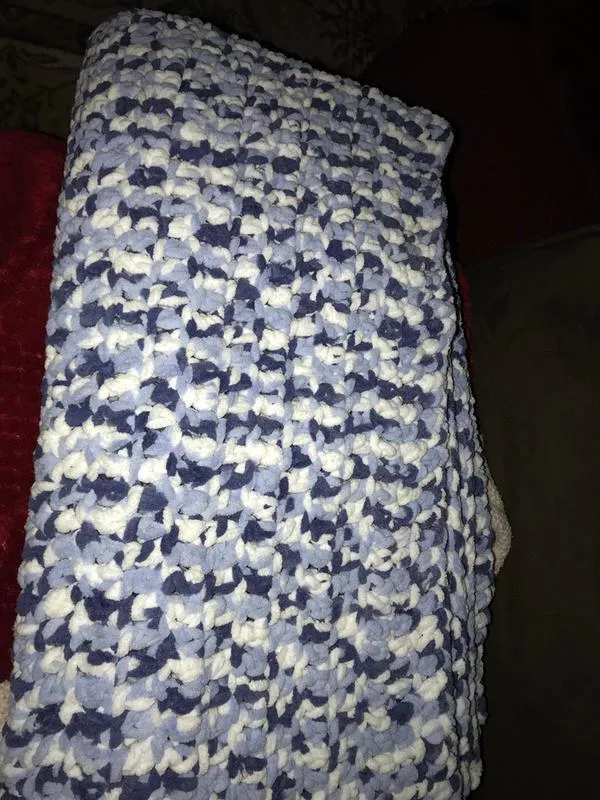 Bernat Blanket Wolle 300g Chenillegarn super bulky