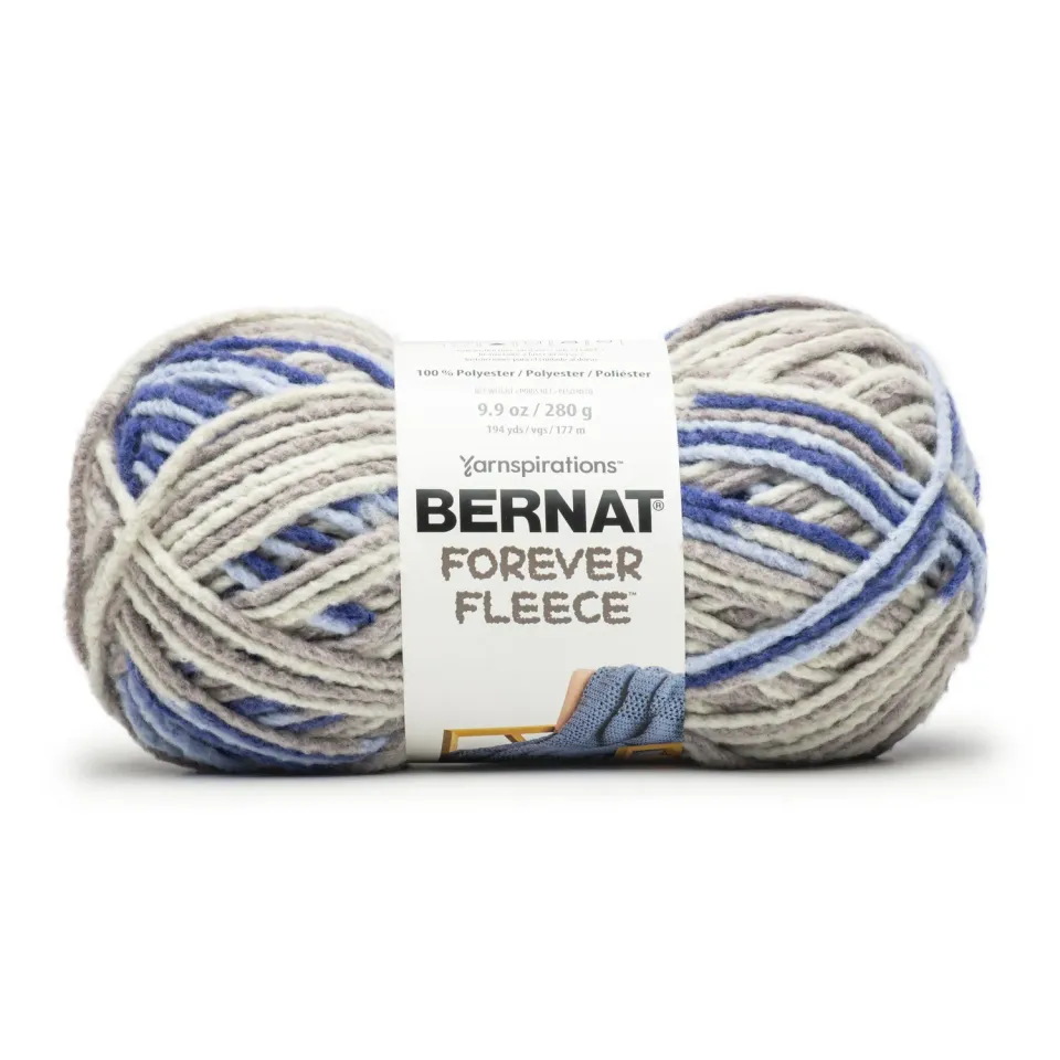 Bernat Forever Fleece Garn super bulky flauschig