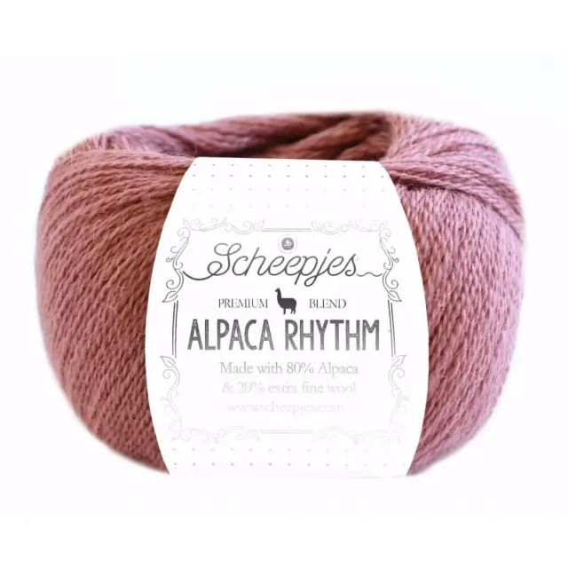 Scheepjes Alpaca Rhythm 653 Foxtrot Garn 1x25g fein