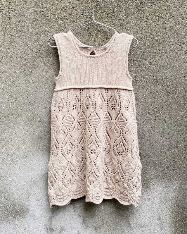 Knitting for Olive Lace Dress Strickanleitung 1-6 Jahre