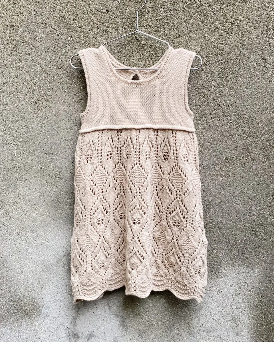 Knitting for Olive Lace Dress Strickanleitung 1-6 Jahre