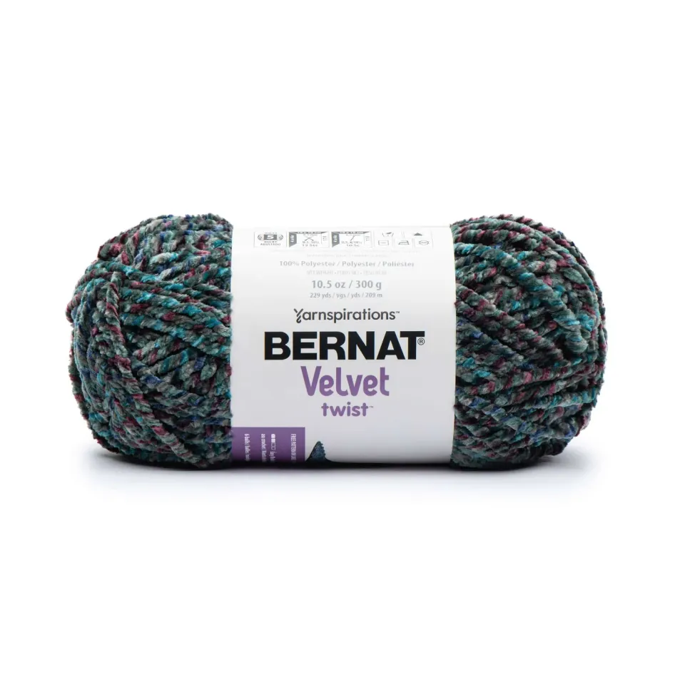 Bernat Velvet Twist Samtwolle Winter Garden bulky