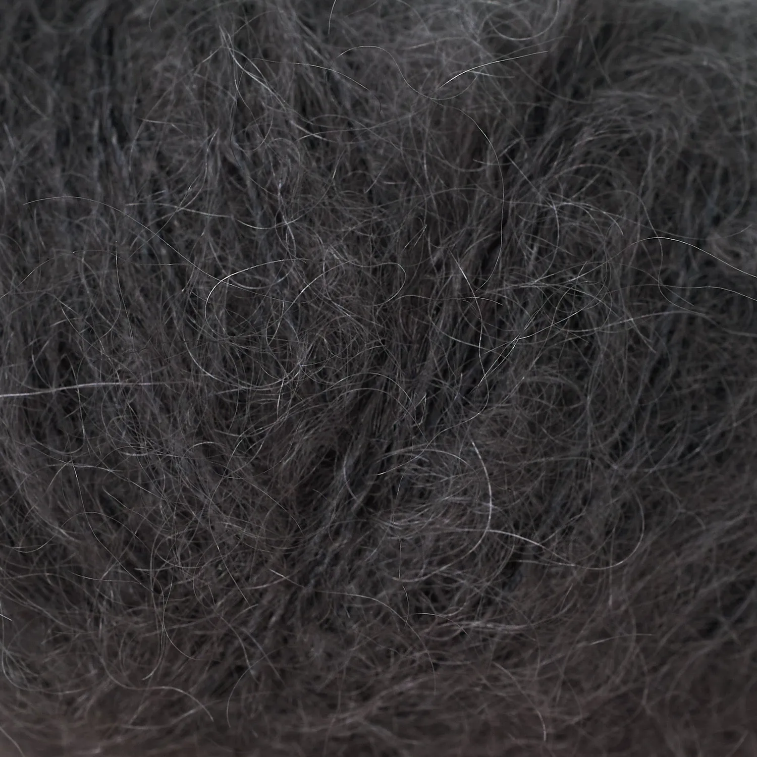 Knitting for Olive Soft Silk Mohair Wolle Black Tea schwarz