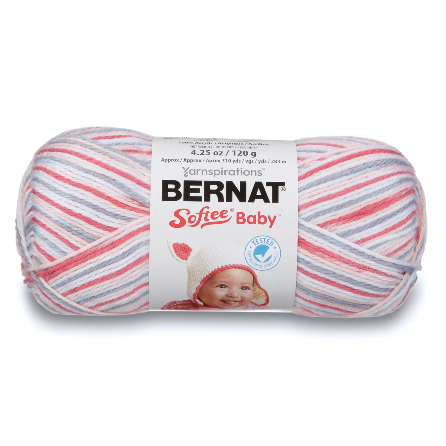 Bernat Softee Baby Variegates Babywolle zarte Ombréfarben