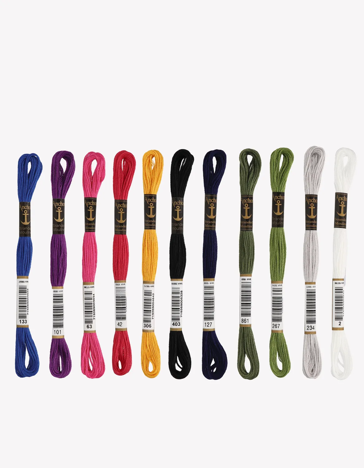 Anchor Frida Kahlo Palette Sticktwist Set 11 Stränge bunt