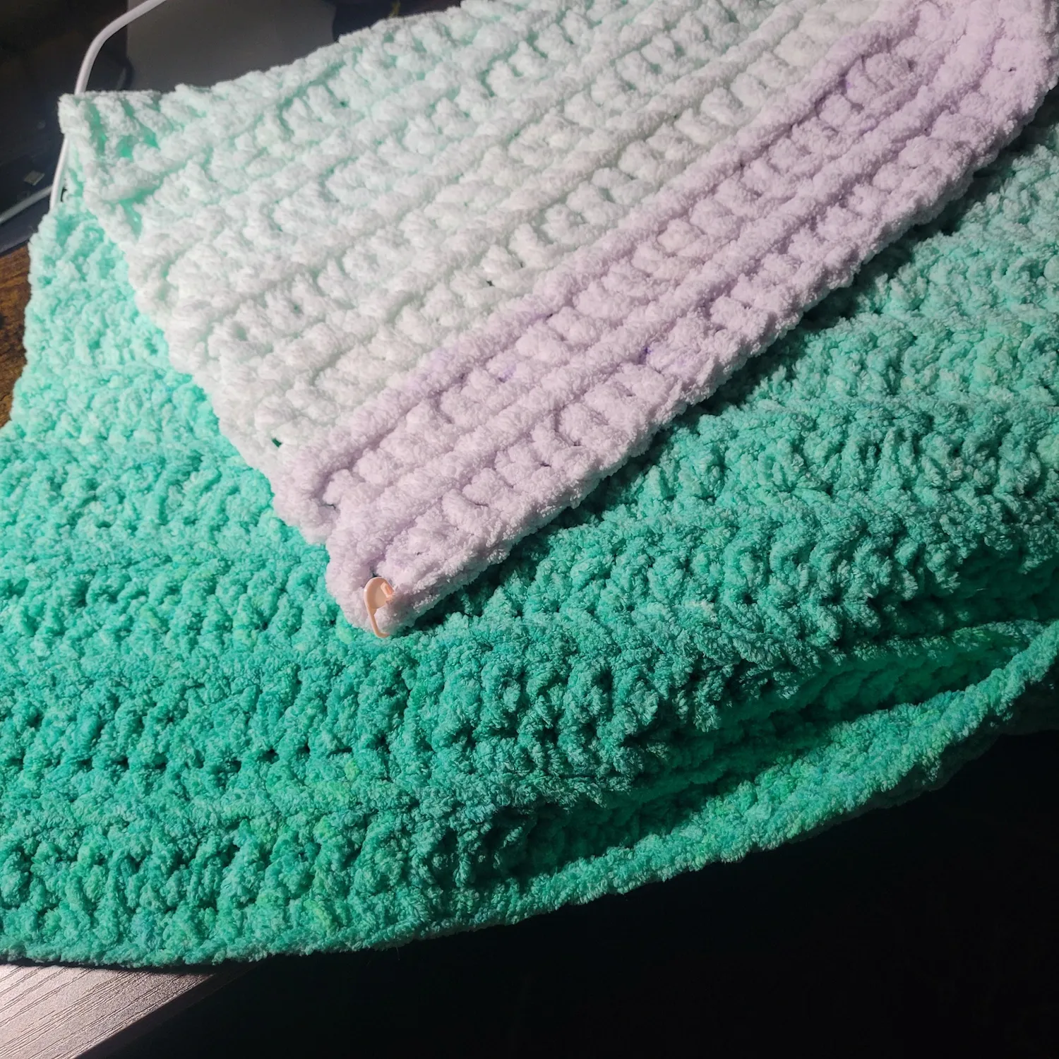 Bernat Blanket Perfect Phasing Chenillegarn 300g Verlauf