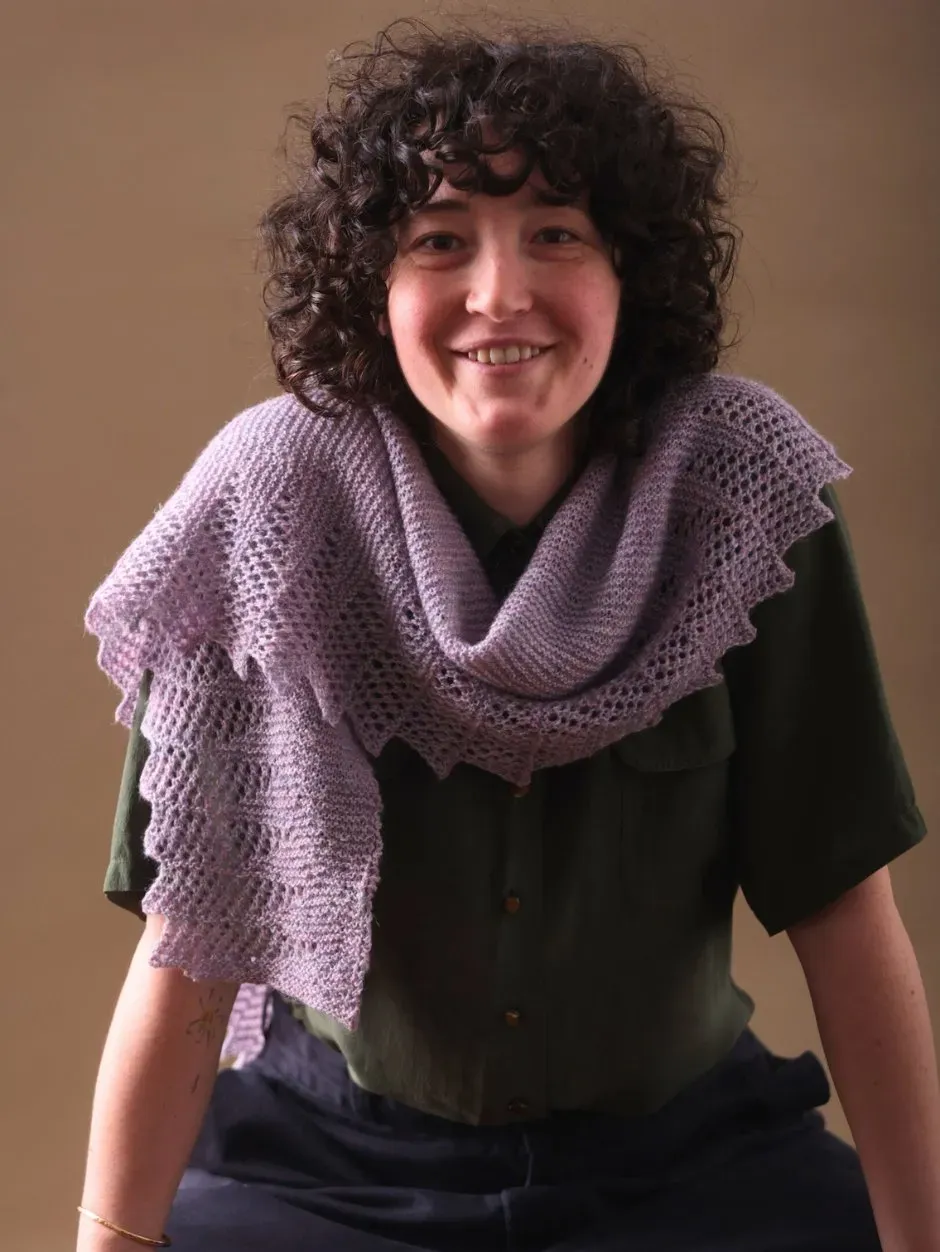 John Arbon A Hap for Harriet Tuchwolle Lace Lyngbakr