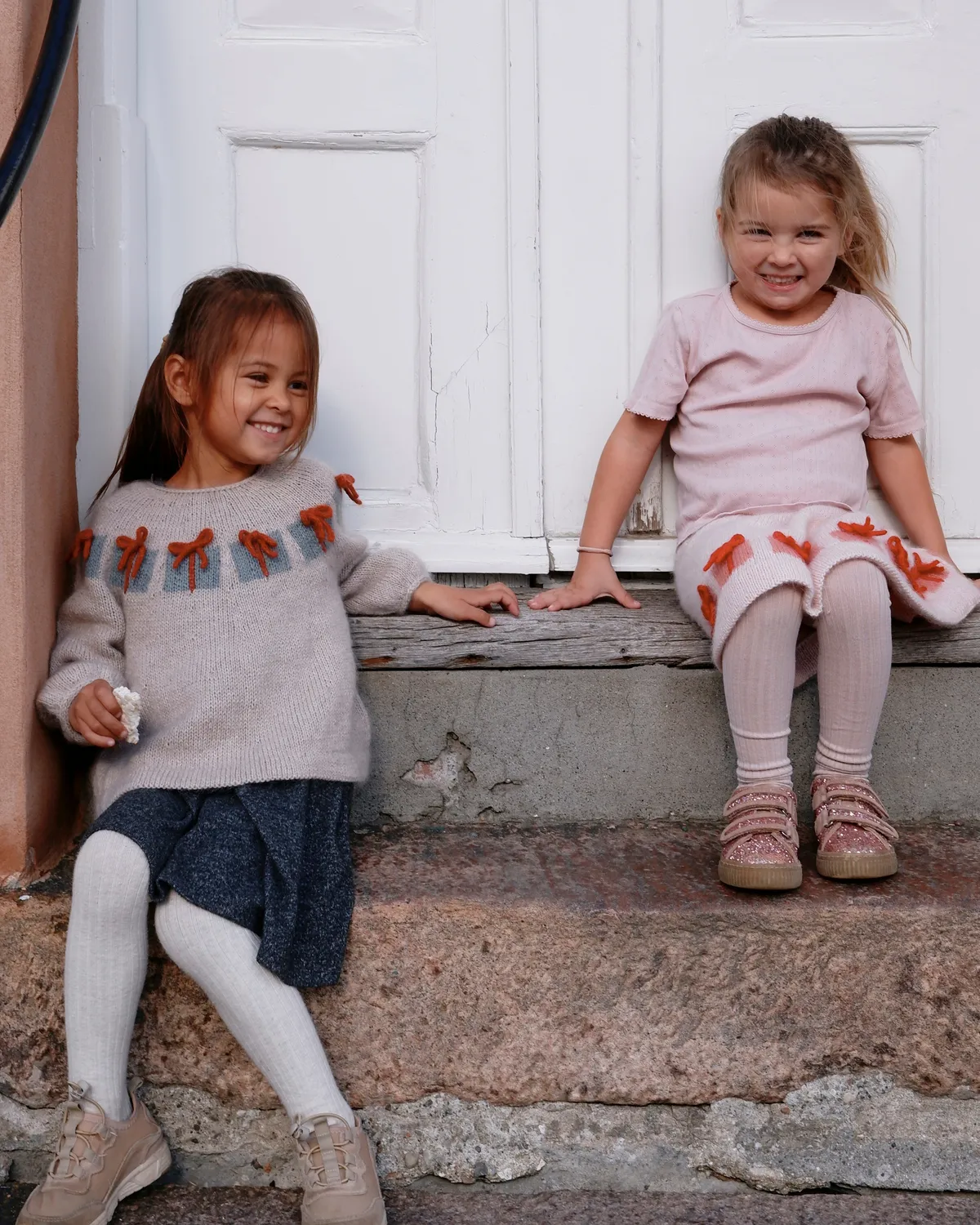 Knitting for Olive Christmas Morning Skirt Strickanleitung 2-8 Jahre