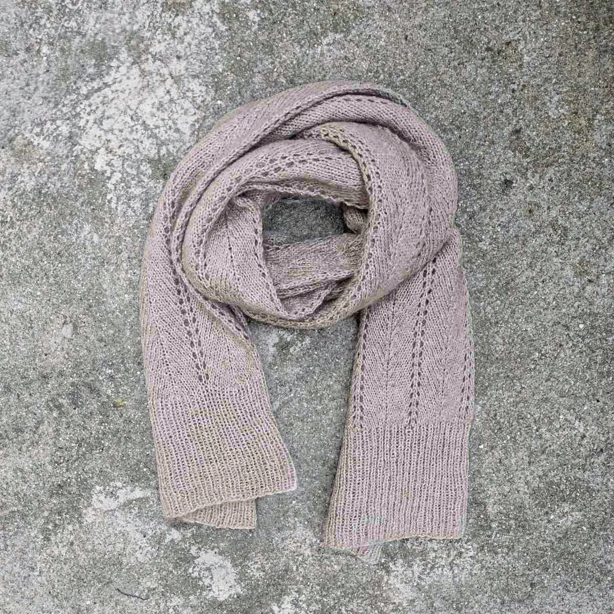 Knitting for Olive Fern Scarf Strickanleitung Einheitsgröße